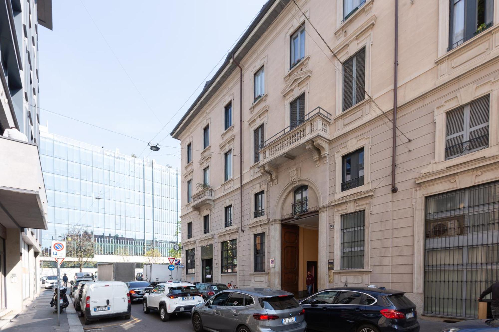 Porta Garibaldi Antique Charm Lejlighed Milano Eksteriør billede